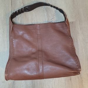 Lucky Brand Leather bag, color brown
